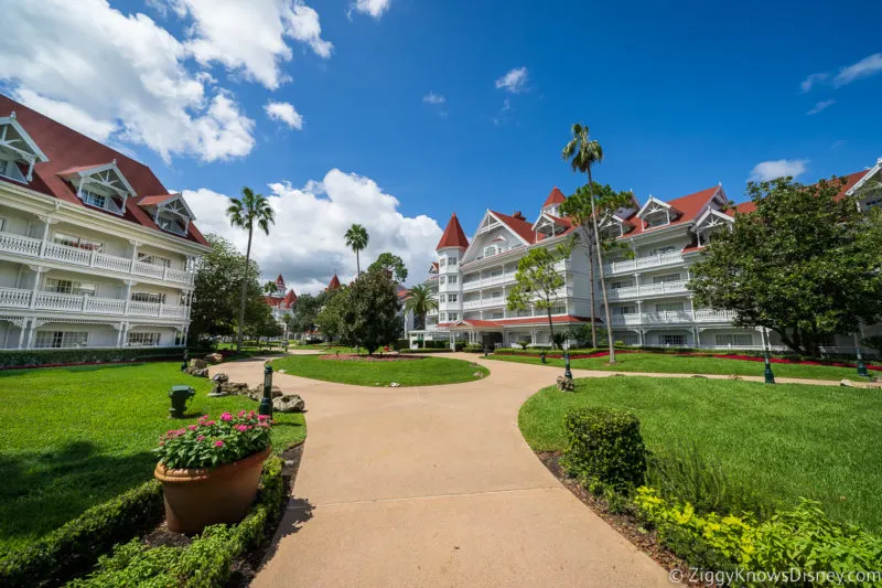 Outside walking around Disney's Grand Floridian Resort & Spa