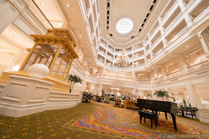 Lobby at Disney's Grand Floridian Resort & Spa