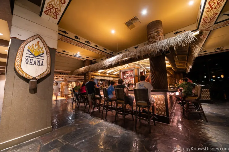 'Ohana restaurant at Disney's Polynesian Village Resort