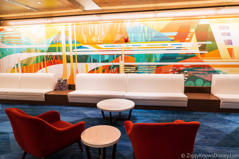 Lobby chairs Disney's Contemporary Resort