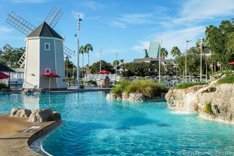 Disney's Beach Club Resort Pool Stormalong Bay Yacht Club