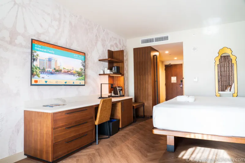 Guest Room at Gran Destino Tower at Disney's Coronado Springs Resort