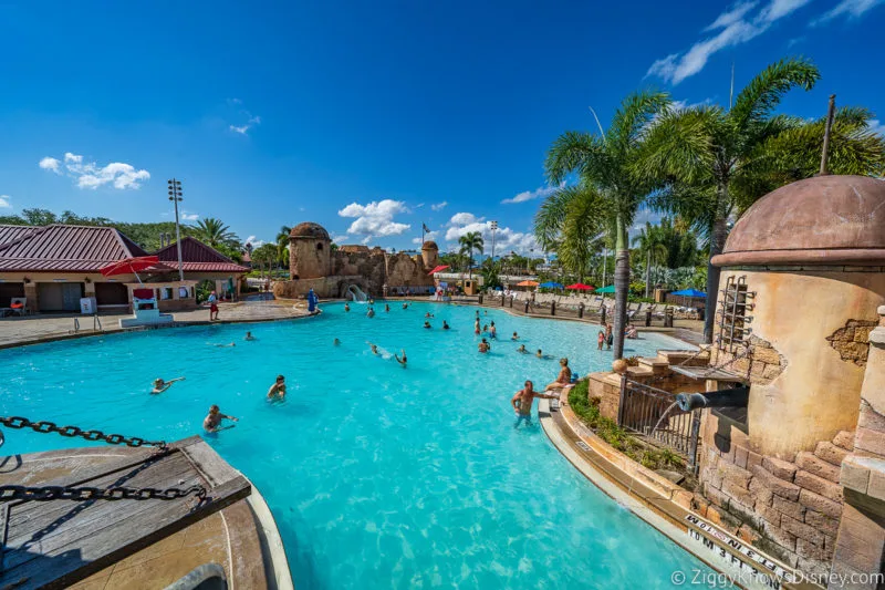 Best Disney Moderate Resorts Caribbean Beach Resort Pool