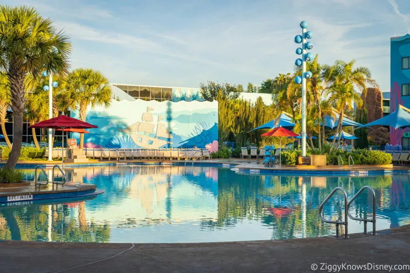 Disney's Art of Animation Resort pool area