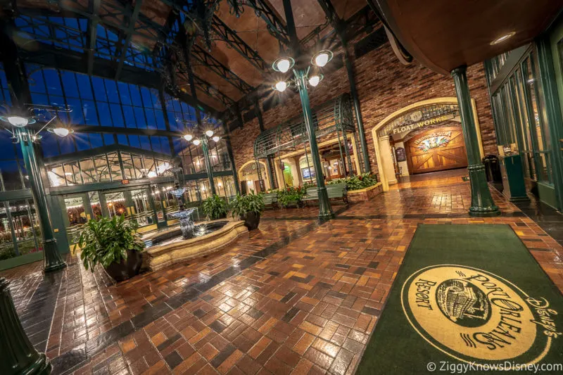 Disney's Port Orleans Resort - French Quarter lobby
