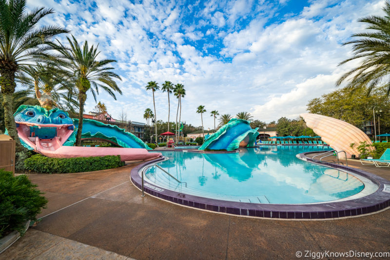 Disney's Port Orleans French Quarter pool