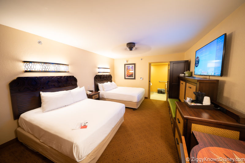 Guest Rooms at Disney's Caribbean Beach Resort