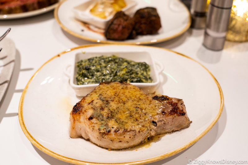 Pork Chop at Steakhouse 71