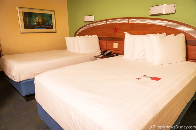 guest rooms at Disney's All-Star Music Resort