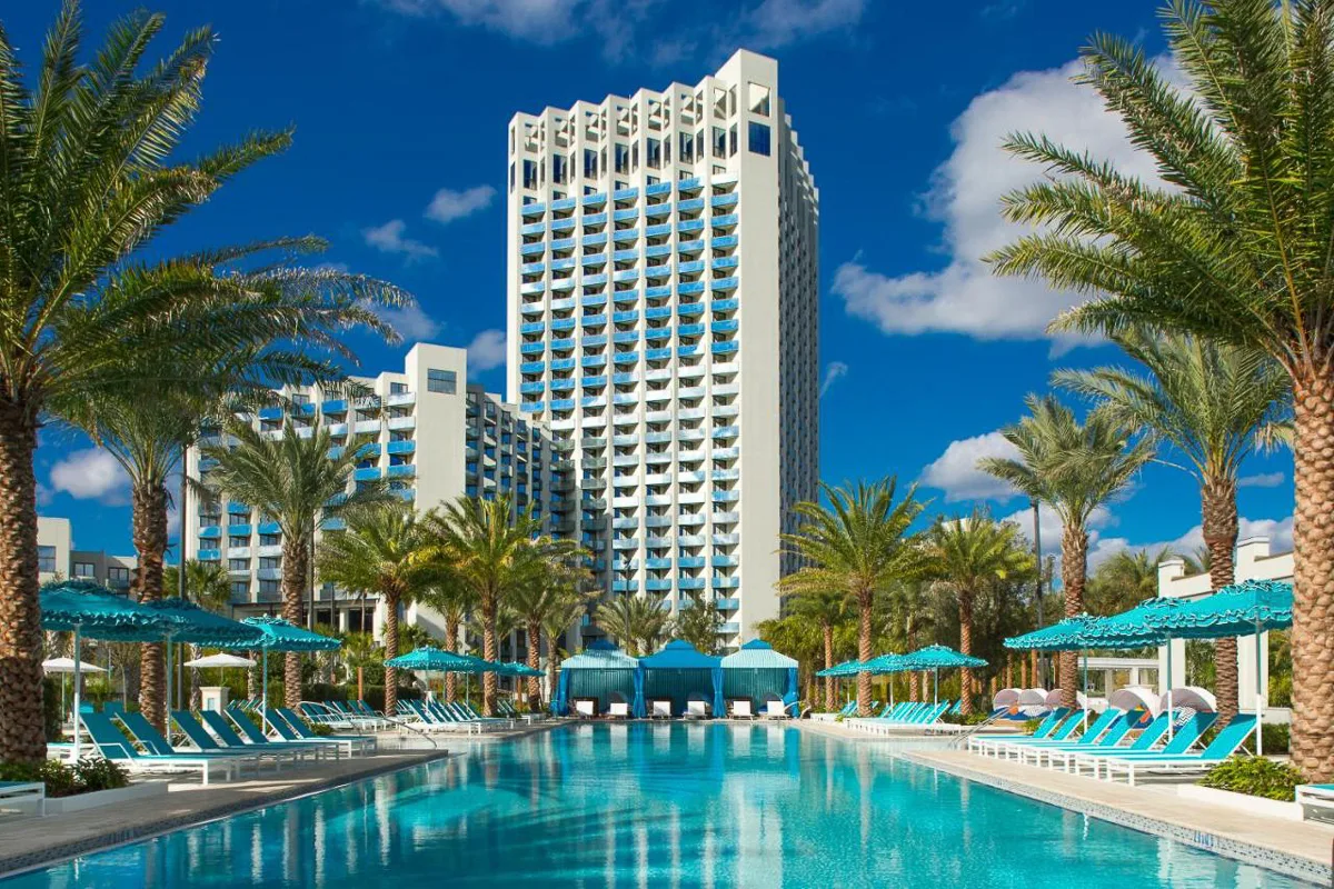 Hilton Orlando Buena Vista Palace hotel pool area