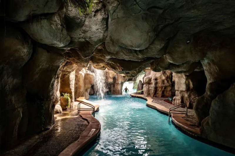 Hyatt Regency Grand Cypress Resort cave pool area hotel