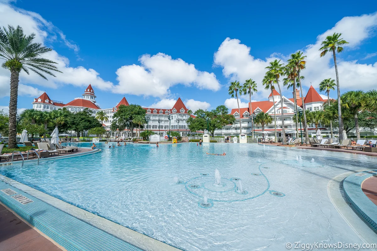 Pool at Disney's Grand Floridian Resort