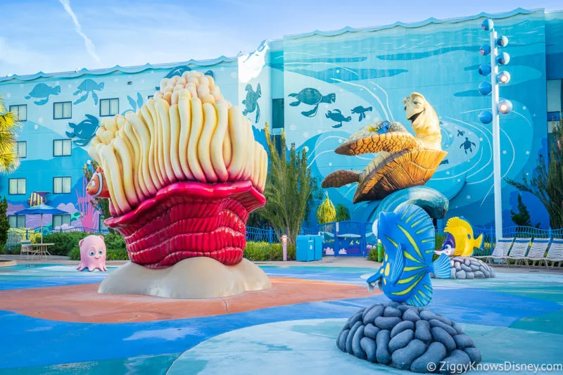 Finding Nemo Pool Disney's Art of Animation Resort