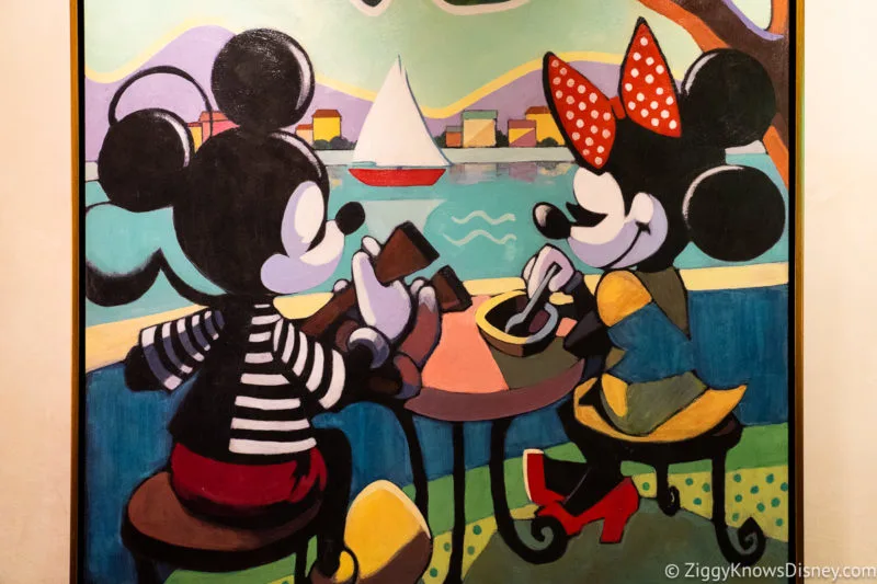 Mickey Mouse and Minnie Mouse Disney's Riviera Resort