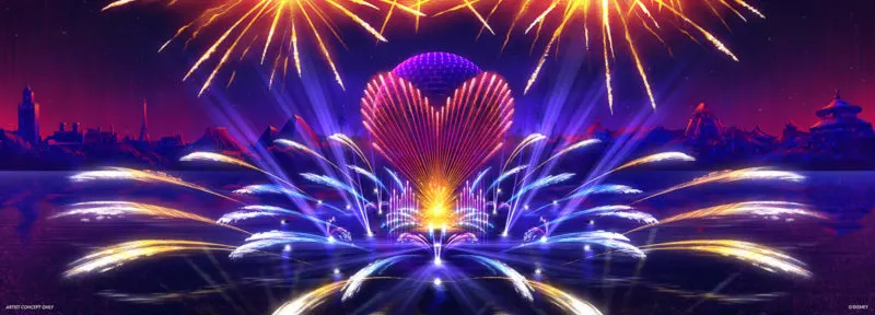 New EPCOT fireworks show