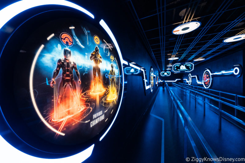 Hall of Champions in TRON Lightcycle Run queue