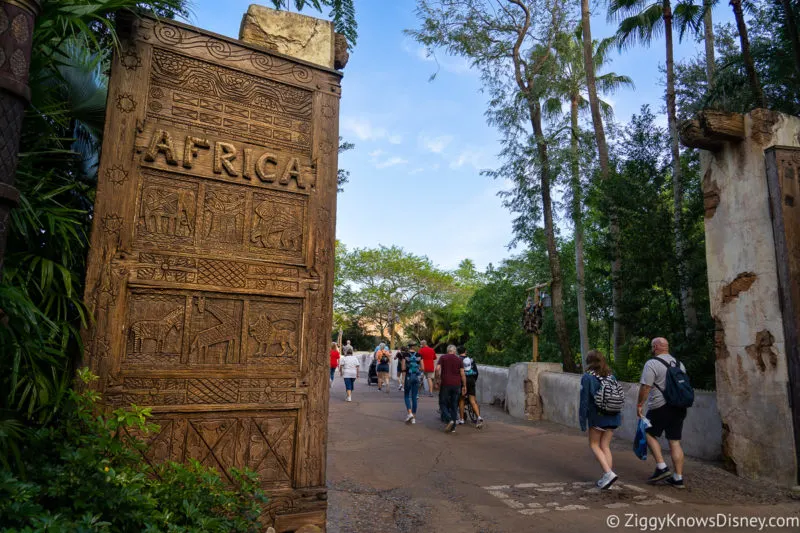 Entrance to Africa Animal Kingdom