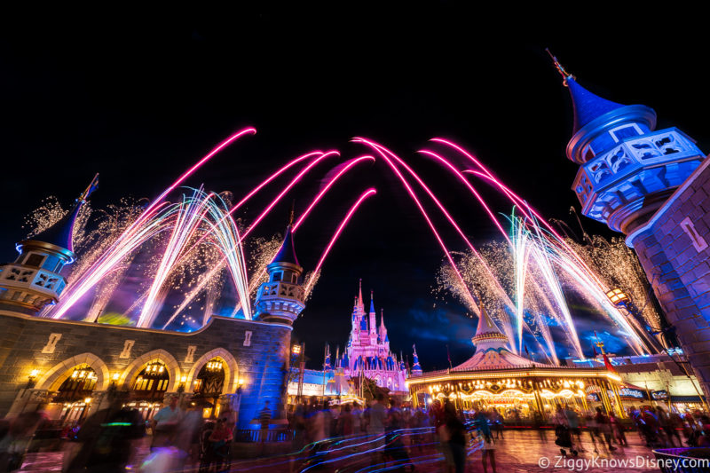fireworks Magic Kingdom Booking Disney World vacation