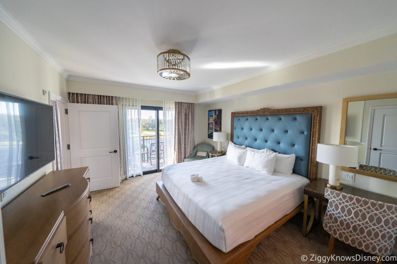 Bedroom at Disney's Riviera Resort