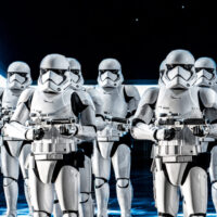 Stormtroopers in Rise of the Resistance Galaxy's Edge