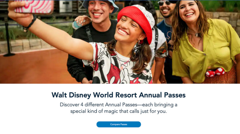 Walt Disney World Annual Passes return