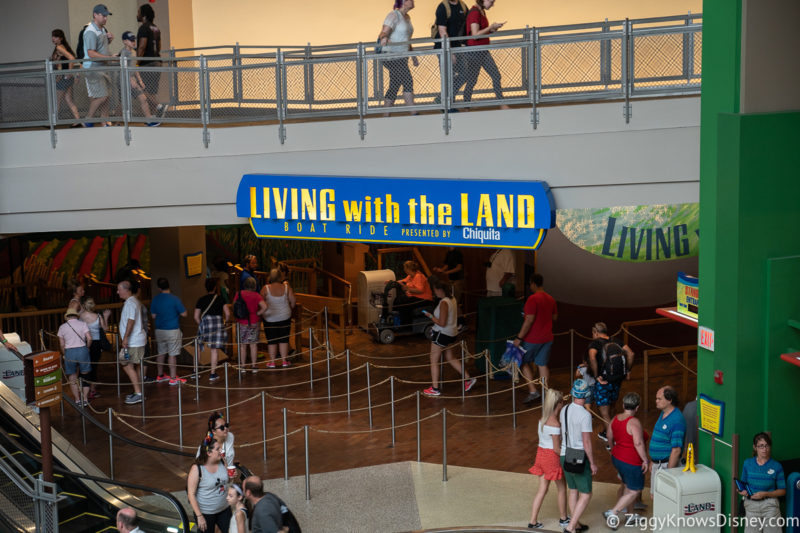 Living with the Land entrance EPCOT