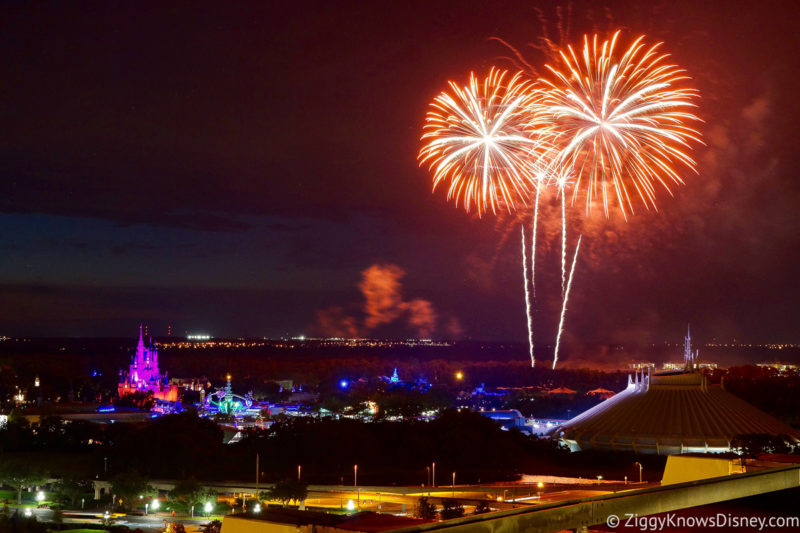 Happily Ever After Fireworks Magic Kingdom from California Grill Contemporary Resort