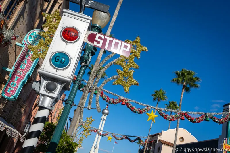 Stop sign Hollywood Studios Hollywood Blvd