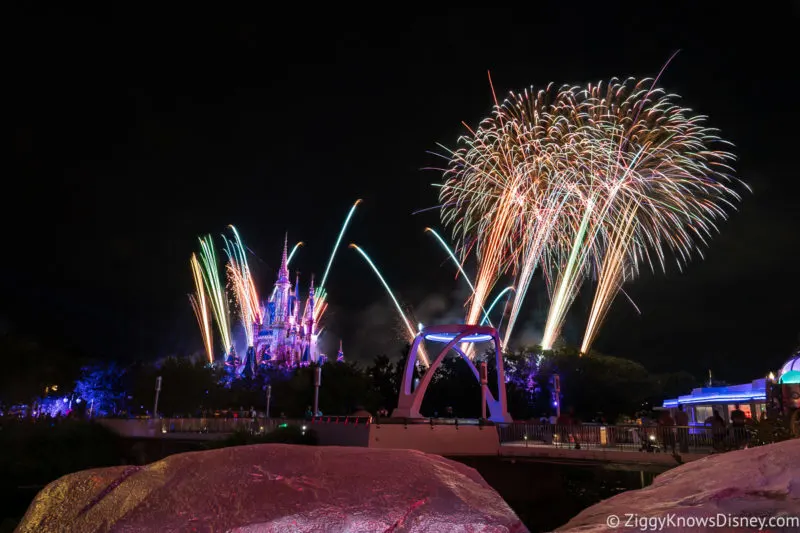 Happily Ever After fireworks at Magic Kingdom