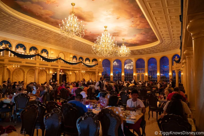 interior Be Our Guest Restaurant