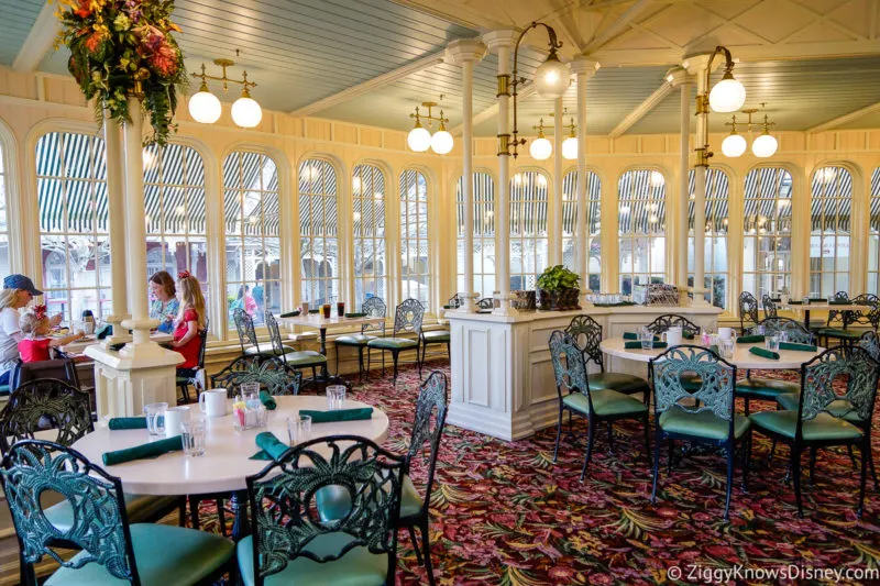 Crystal Palace dining room Magic Kingdom