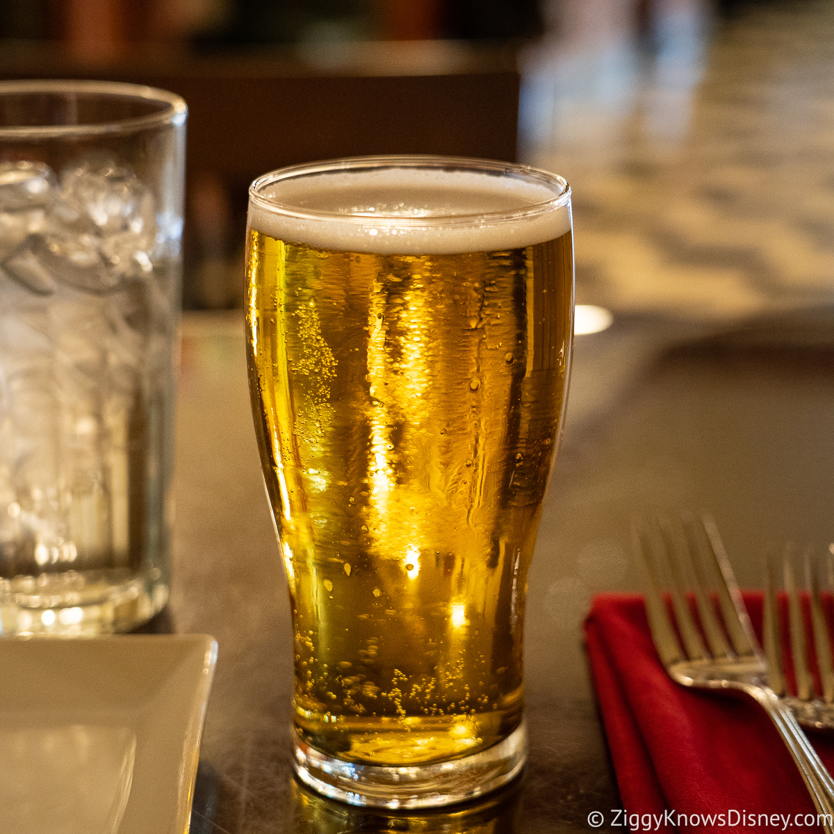 beer at Disney's Magic Kingdom