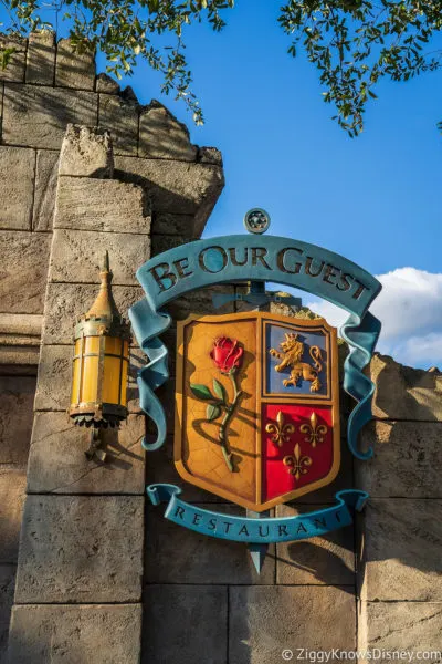 Be Our Guest Restaurant entrance Magic Kingdom