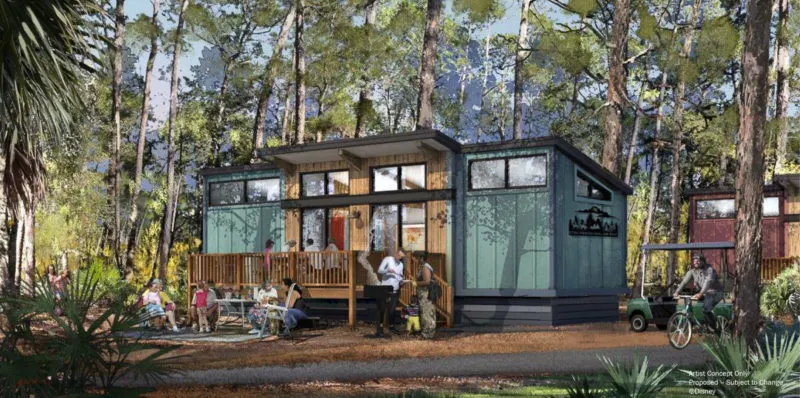 The Cabins at Disney's Fort Wilderness Resort DVC concept art