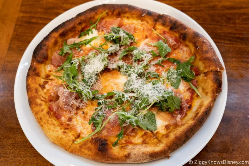 Pizza at Wolfgang Puck Bar and Grill Disney Springs