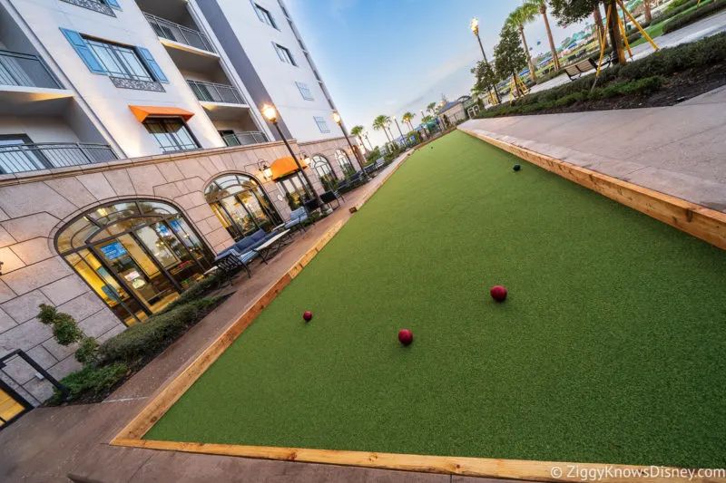 Bocce ball at Disney's Riviera Resort