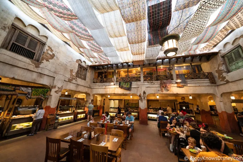 Tusker House restaurant dining room Animal Kingdom