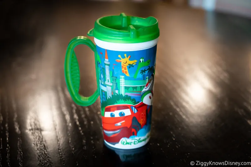 refillable mug at Walt Disney World