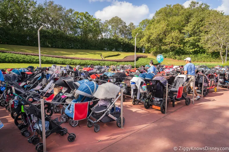 baby stroller parking Disney World