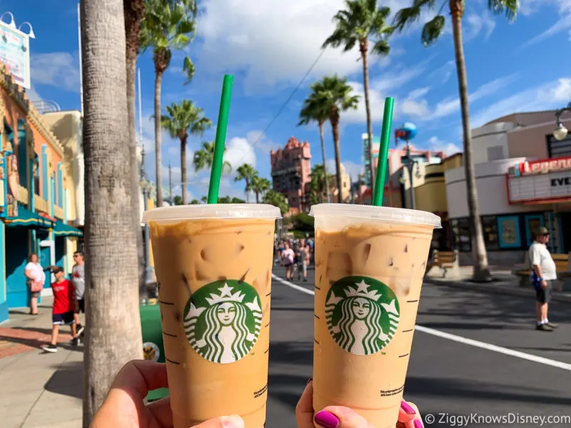 Starbucks cups of coffee Hollywood Studios