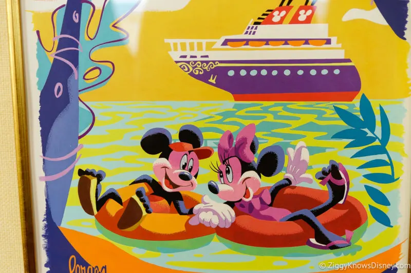 Mickey and Minnie Mouse on a Disney Cruise