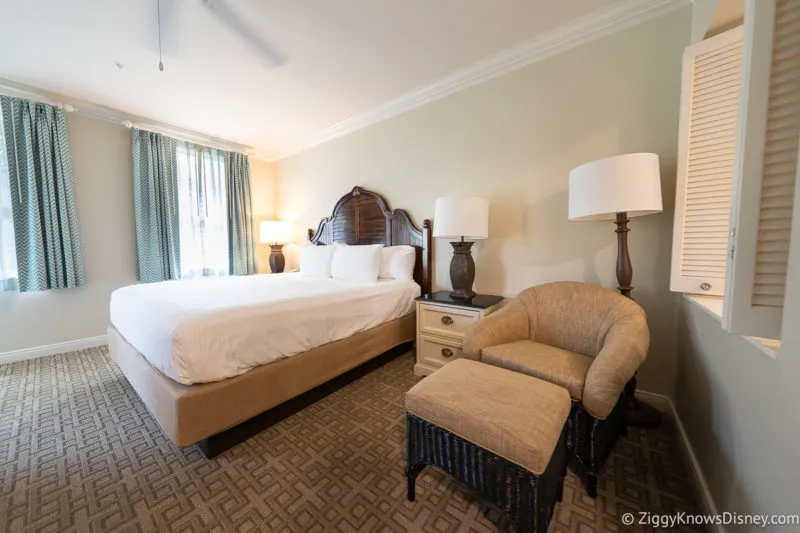 Bedroom at Disney's Old Key West Resort