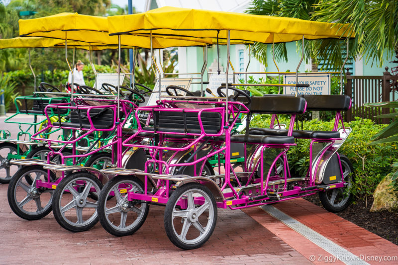 Bicycle for 6 people Disney's Old Key West Resort