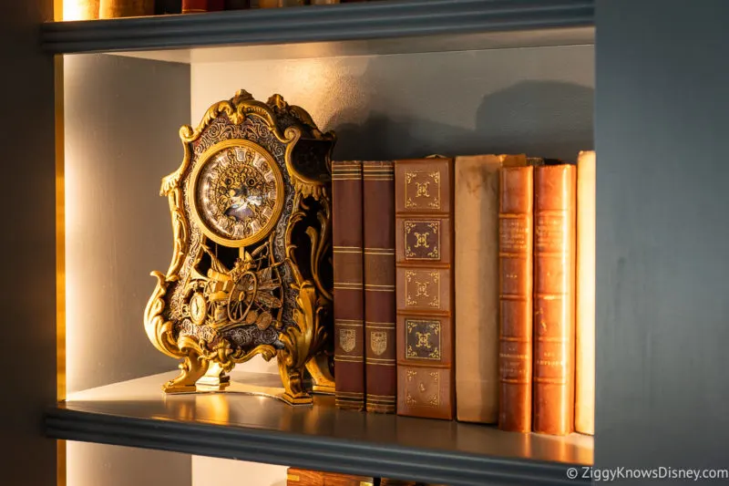 Cogsworth clock Enchanted Rose bar Grand Floridian Resort