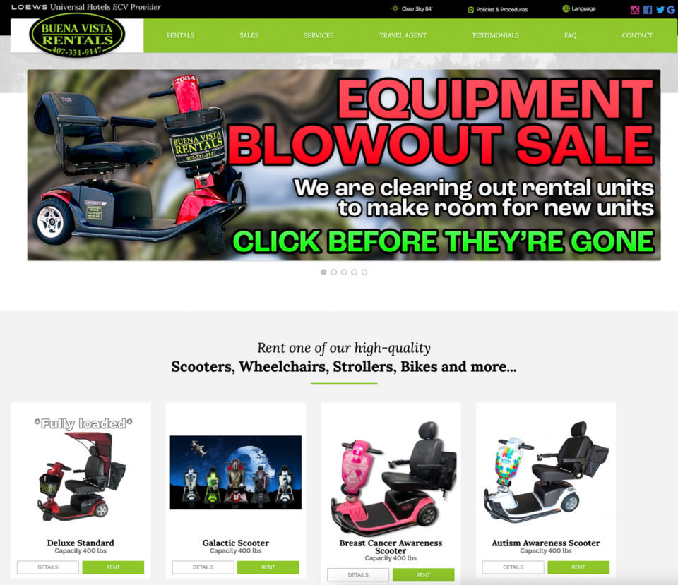 Scooter Rentals & ECVs at Disney World Guide & FAQs
