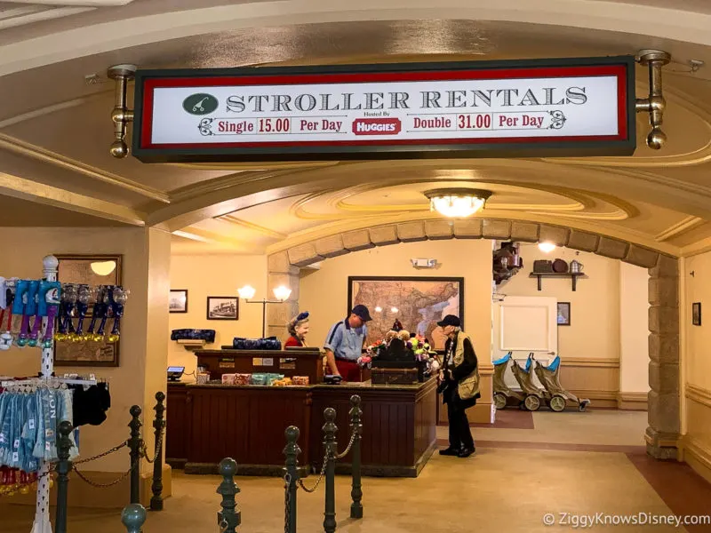 where to rent a stroller in Disney World