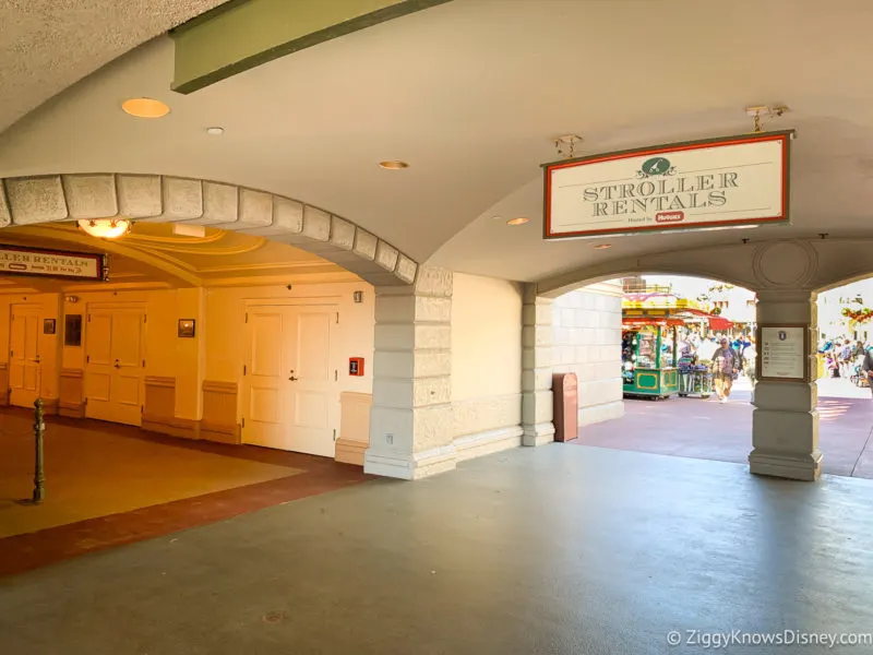Magic Kingdom stroller rental location