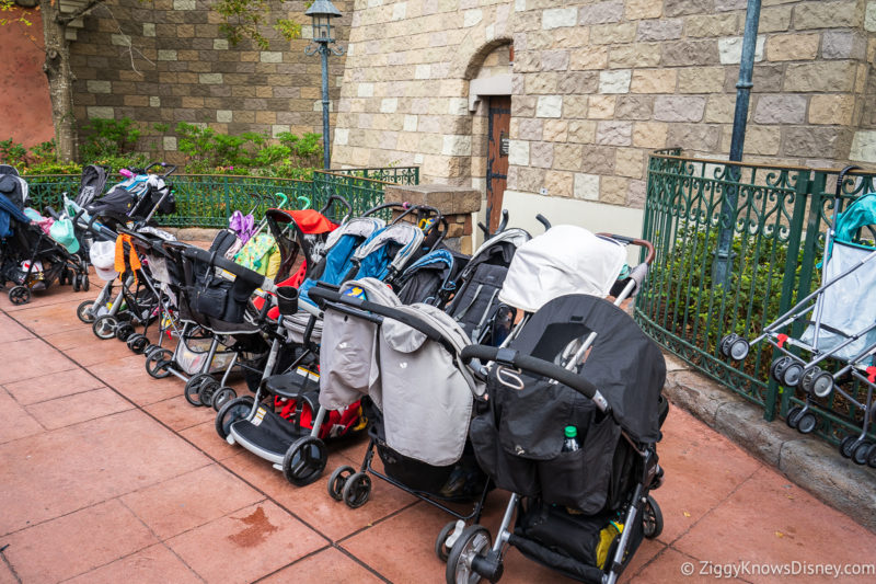 strollers in Disney World