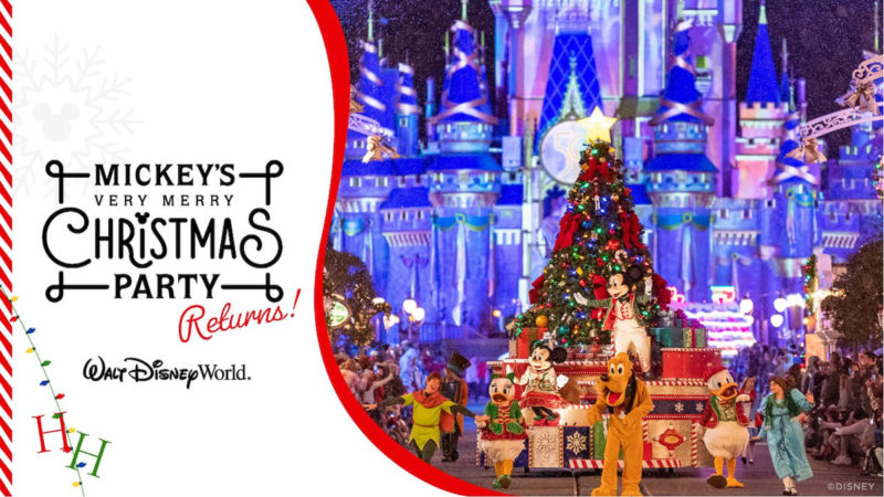 Mickey's Very Merry Christmas Party returns