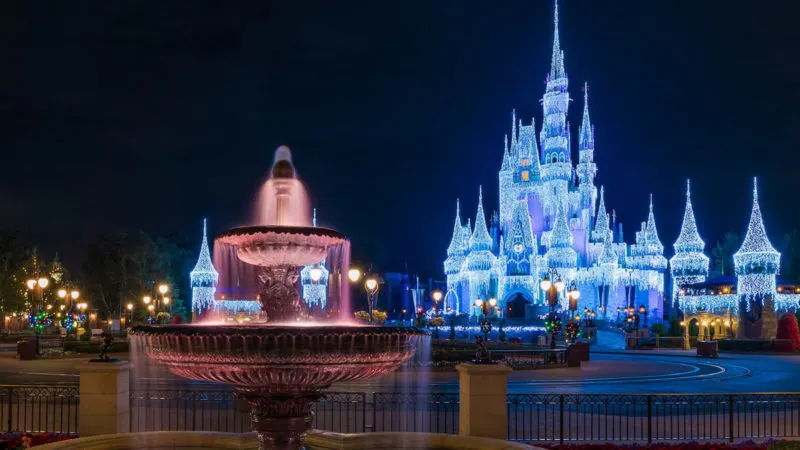 Dreamlights on Cinderella Castle Magic Kingdom